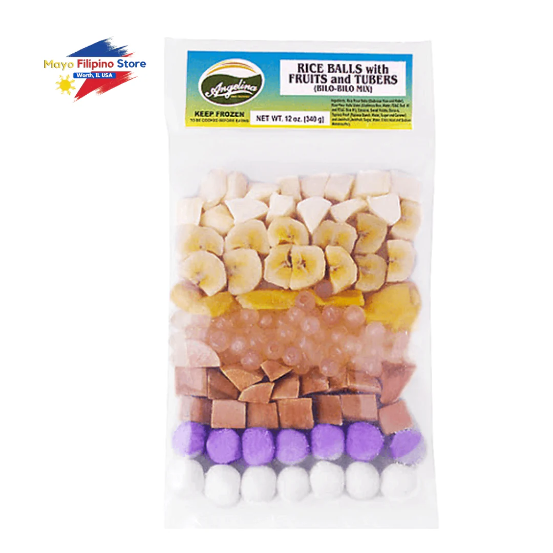 Angeline Rice Balls Bilo-Bilo Mix Tubers 340g
