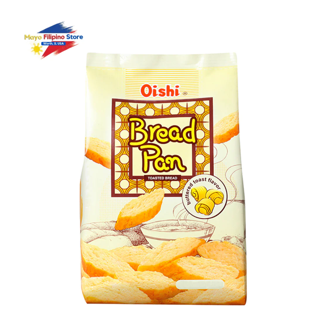Oishi Bread Pan Toasted Bread Butter Flavor 42g