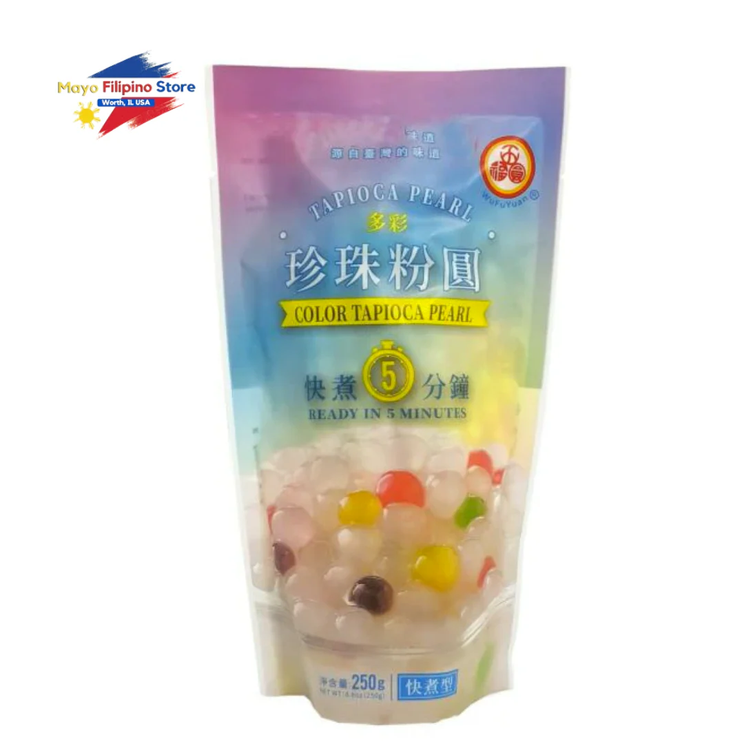 WuFuYuan Color Tapioca Pearls 250g