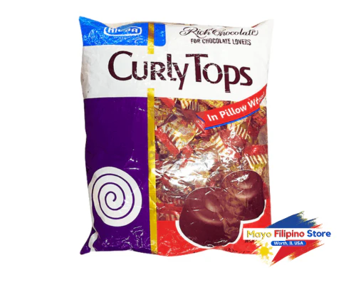 Curly Tops in Pillow Wrap Milk Chocolate 150g
