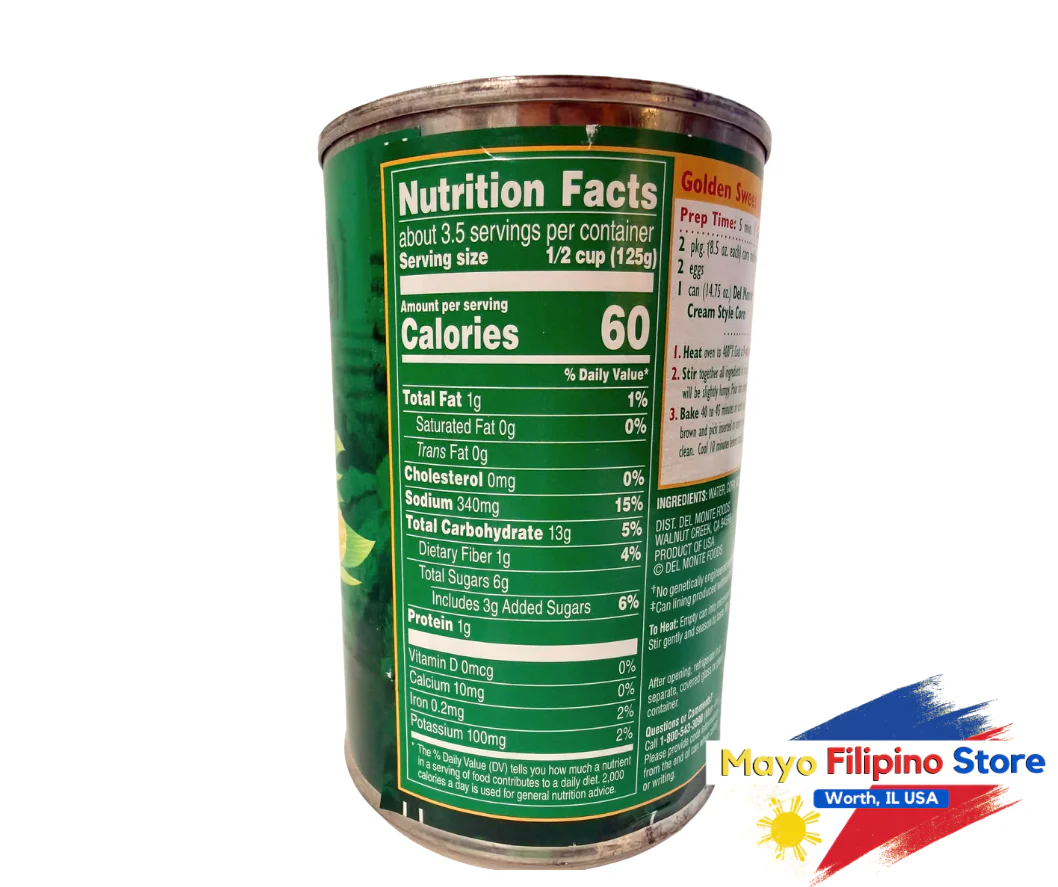 Del Monte Sweet Corn Cream Style 418g - Image 2