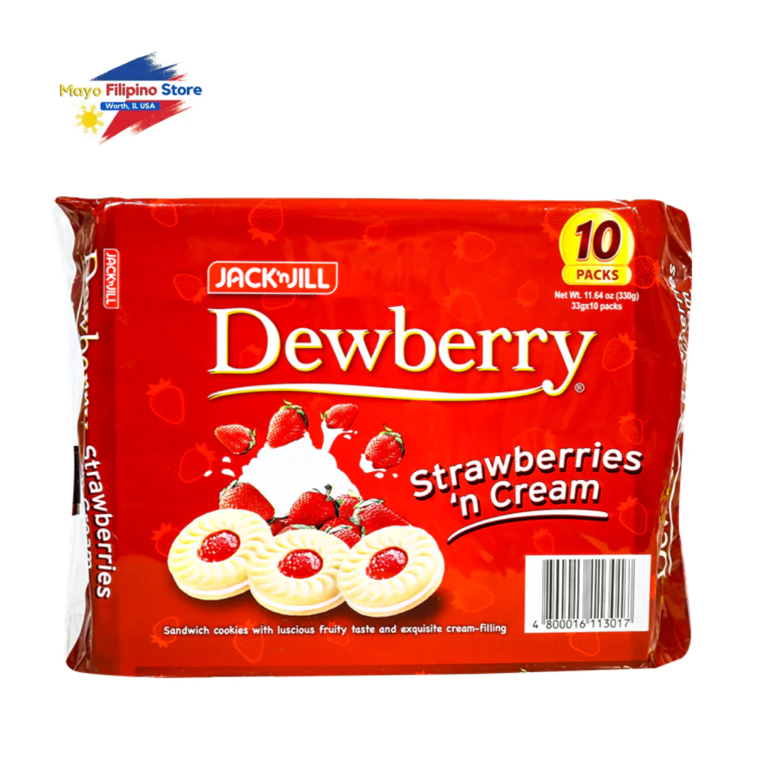 Jack n Jill Dewberry Strawberry 10pcs 33g
