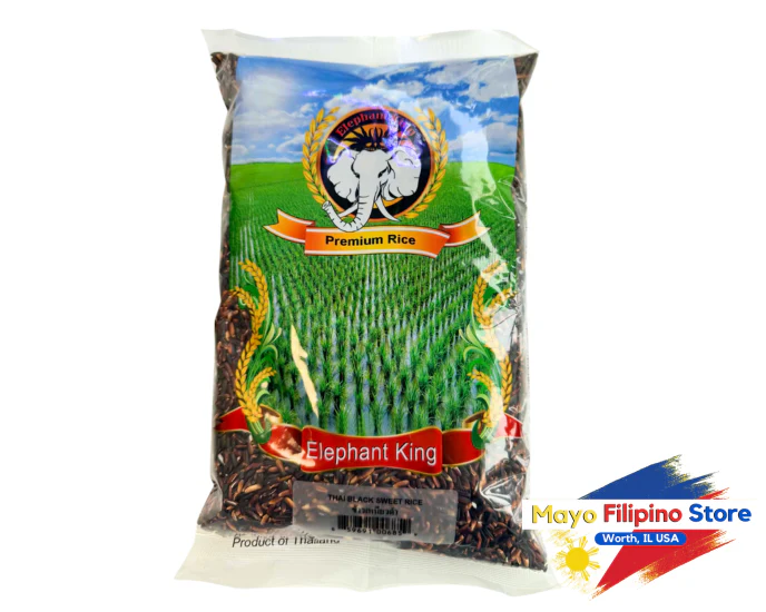 Elephant King Premium Thai Black Sweet Rice 2lbs