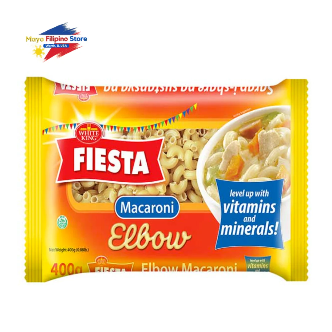 White King Fiesta Macaroni Elbow 400g