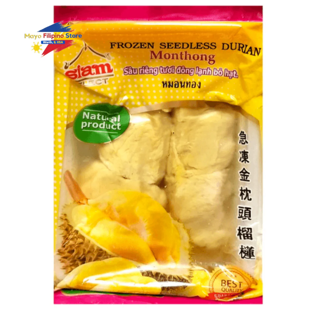 Siam Select Frozen Seedless Durian Monthong 454g