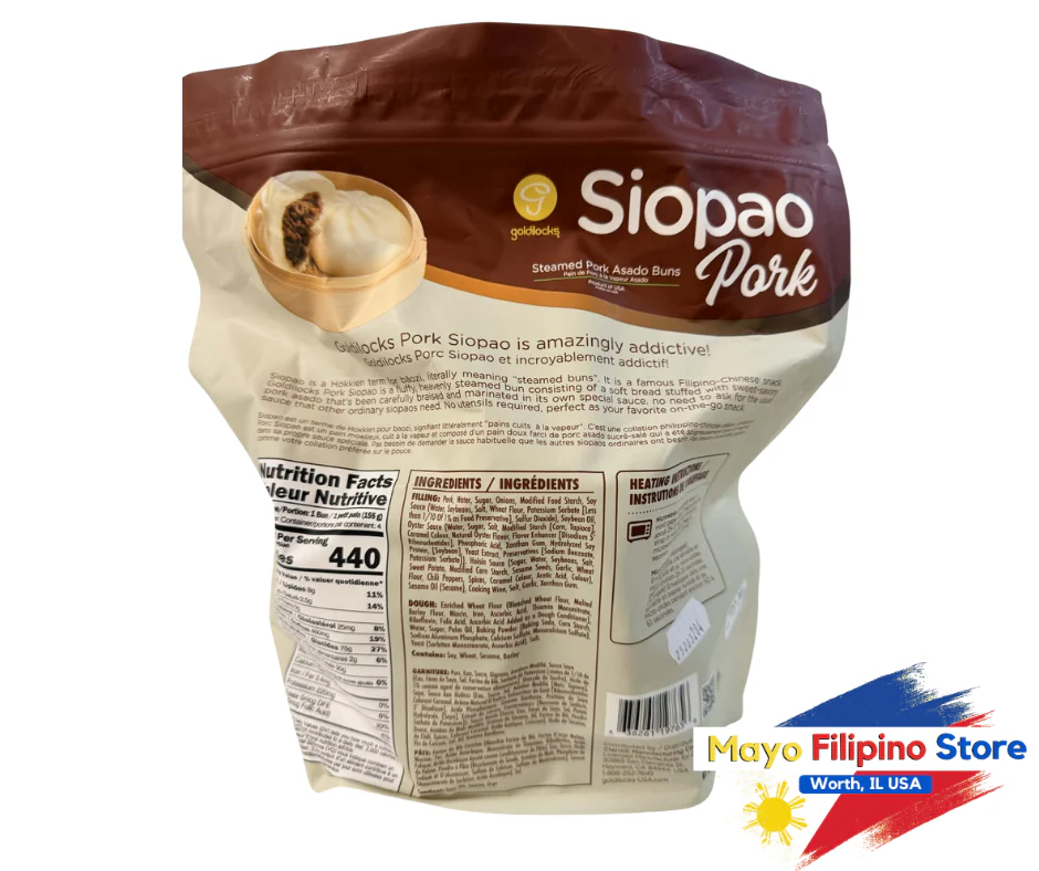 Goldilocks Siopao Asado Pork Steam Bun 4pcs - Image 2