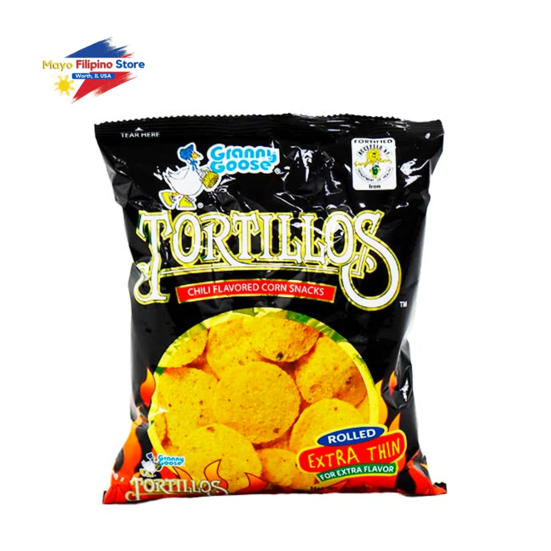Jack n Jill Granny Goose Tortillos Chili 100g