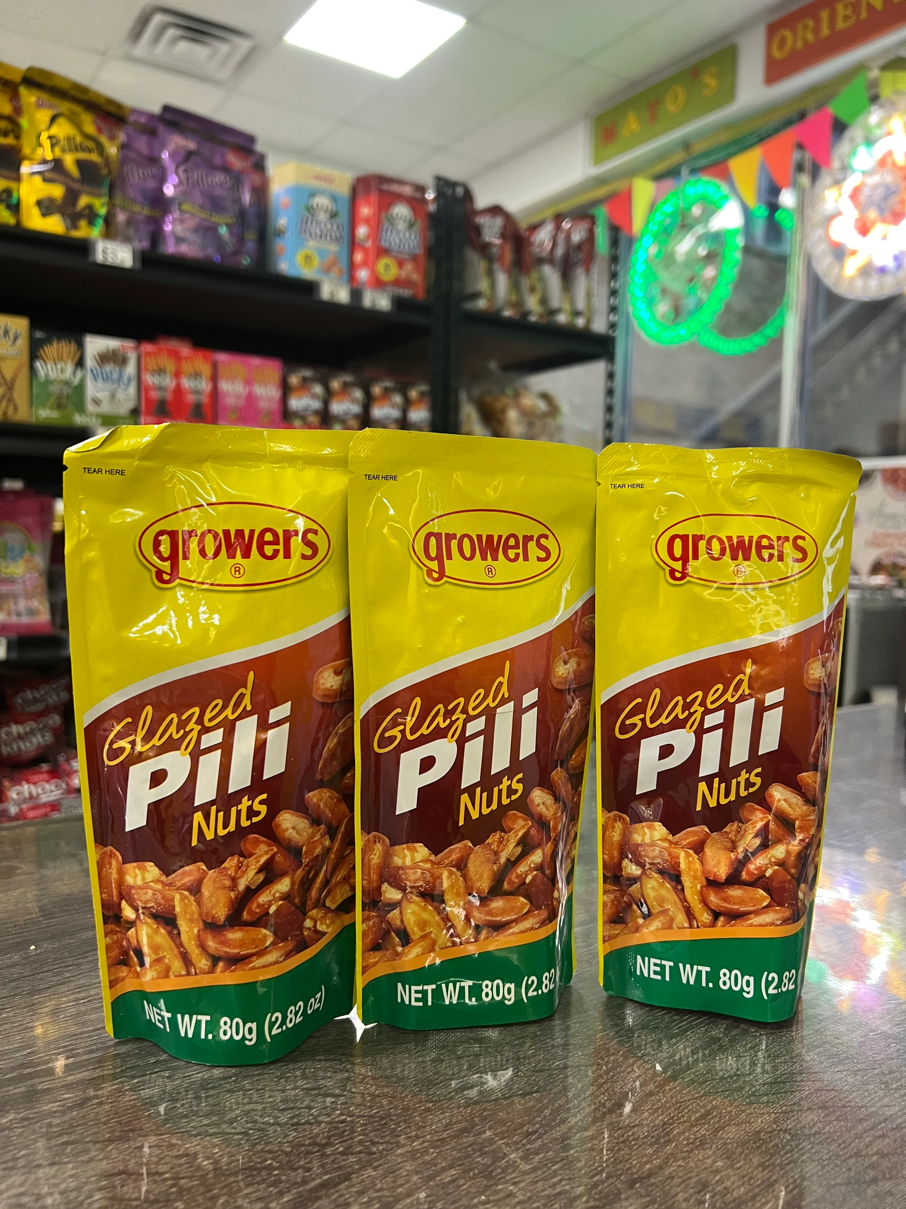 Growers Glazed Pili Nuts 80g - Image 2
