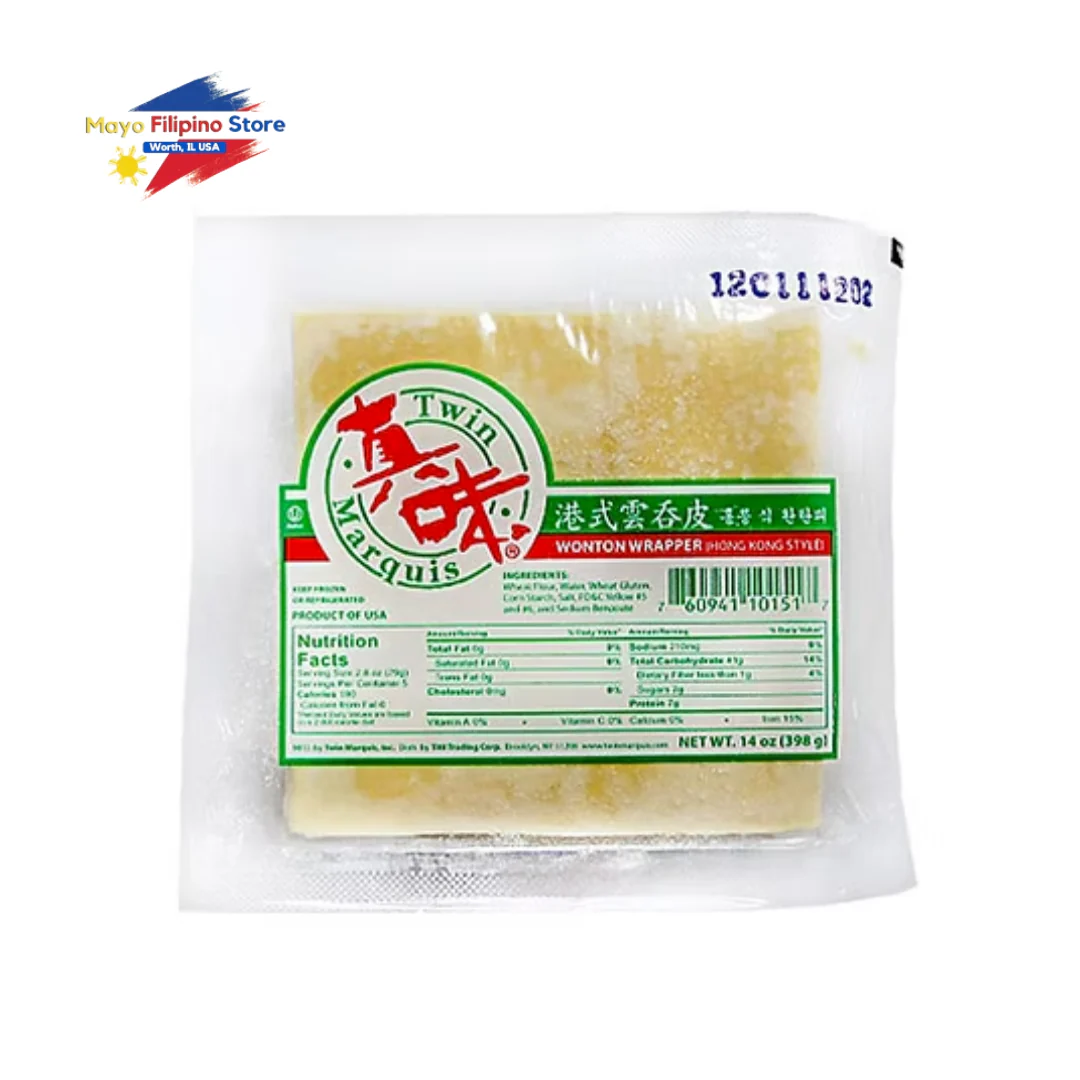 Twin Marquis Hongkong Style Wonton Wrapper 398g
