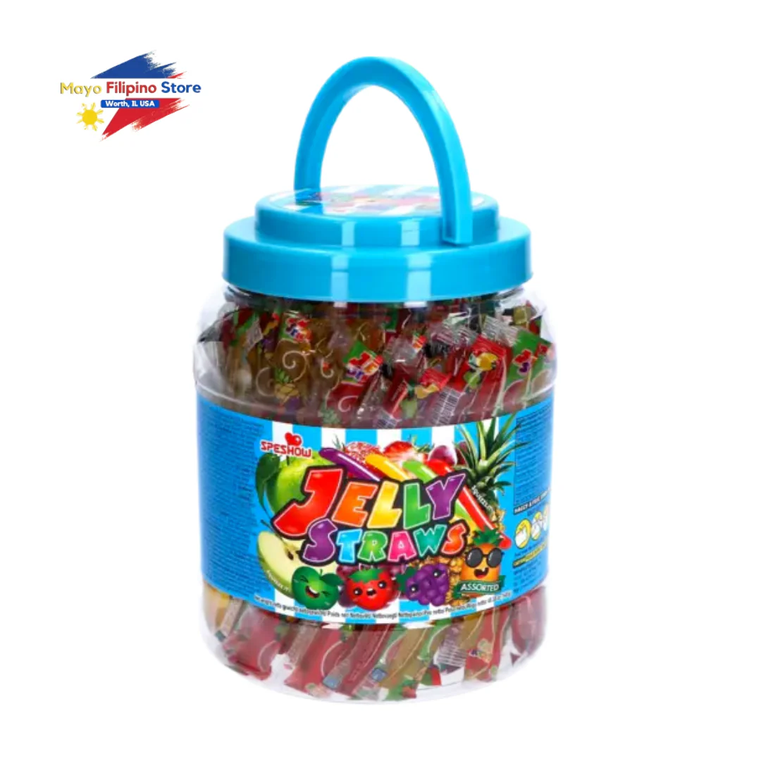 jelly Straw in Jar