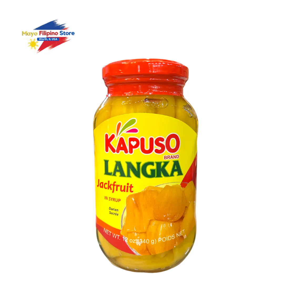 Kapuso Langka Jackfruit in Syrup Yellow 12oz 340g