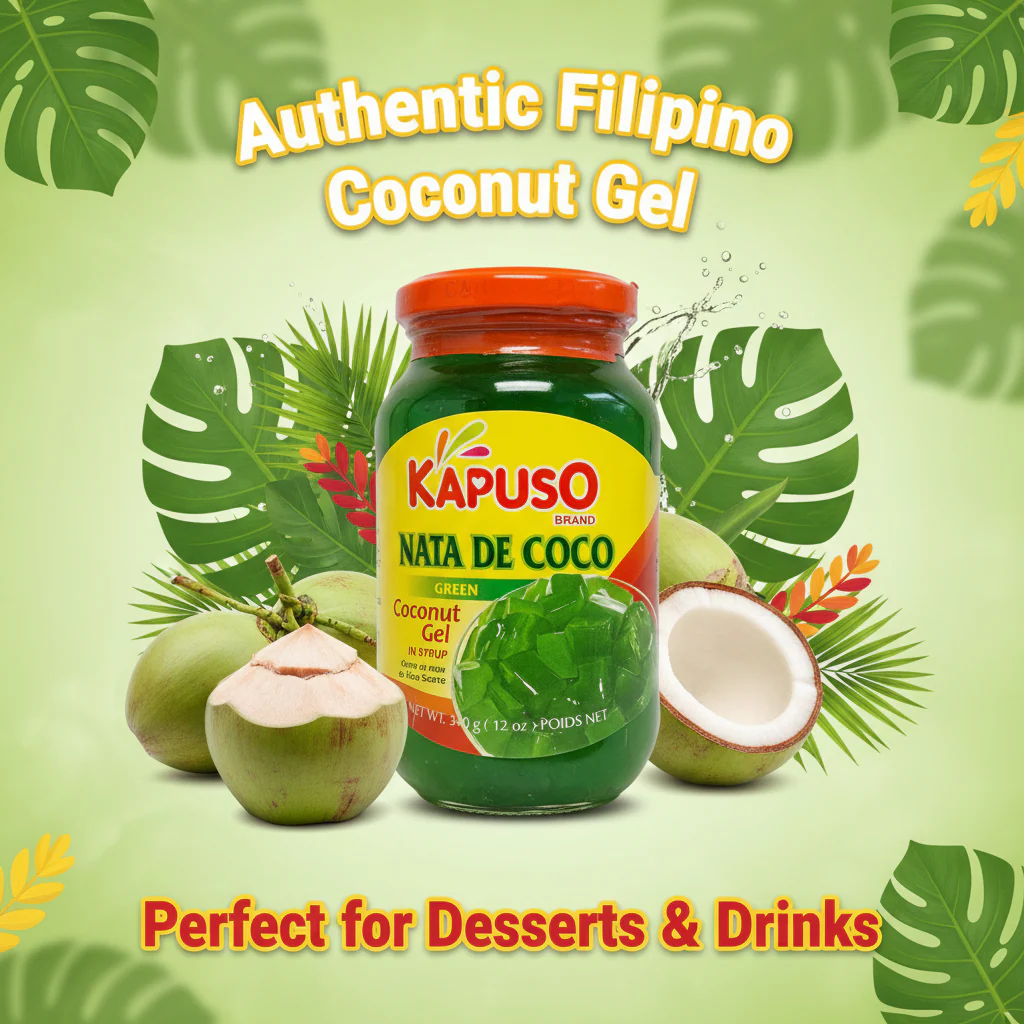 Kapuso Nata De Coco Green 12oz 340g - Image 2