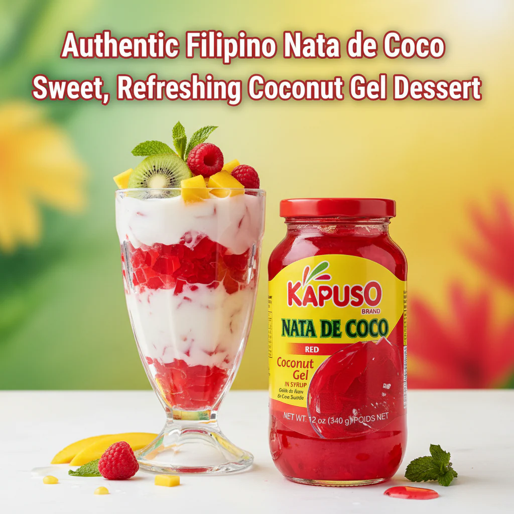 Kapuso Nata De Coco Red 12oz 340g - Image 2