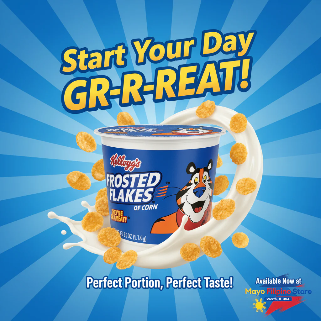 Kelloggs Frosted Flakes of Corn 71g - Image 2