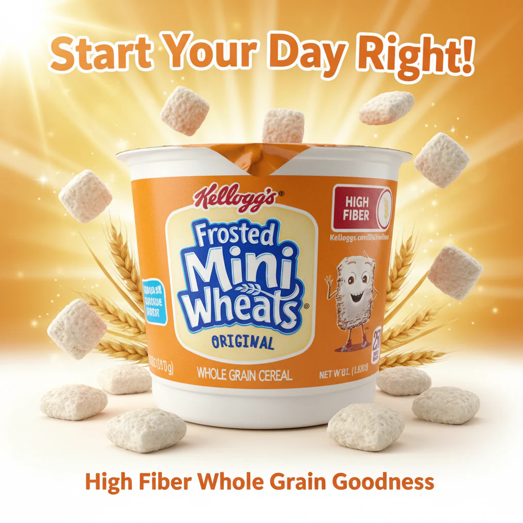 Kelloggs Frosted Mini Wheats Original 71g - Image 2