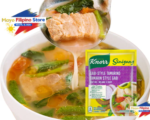 Knorr Sinigang Gabi-Style Tamarind Soup Mix 40g - Image 2