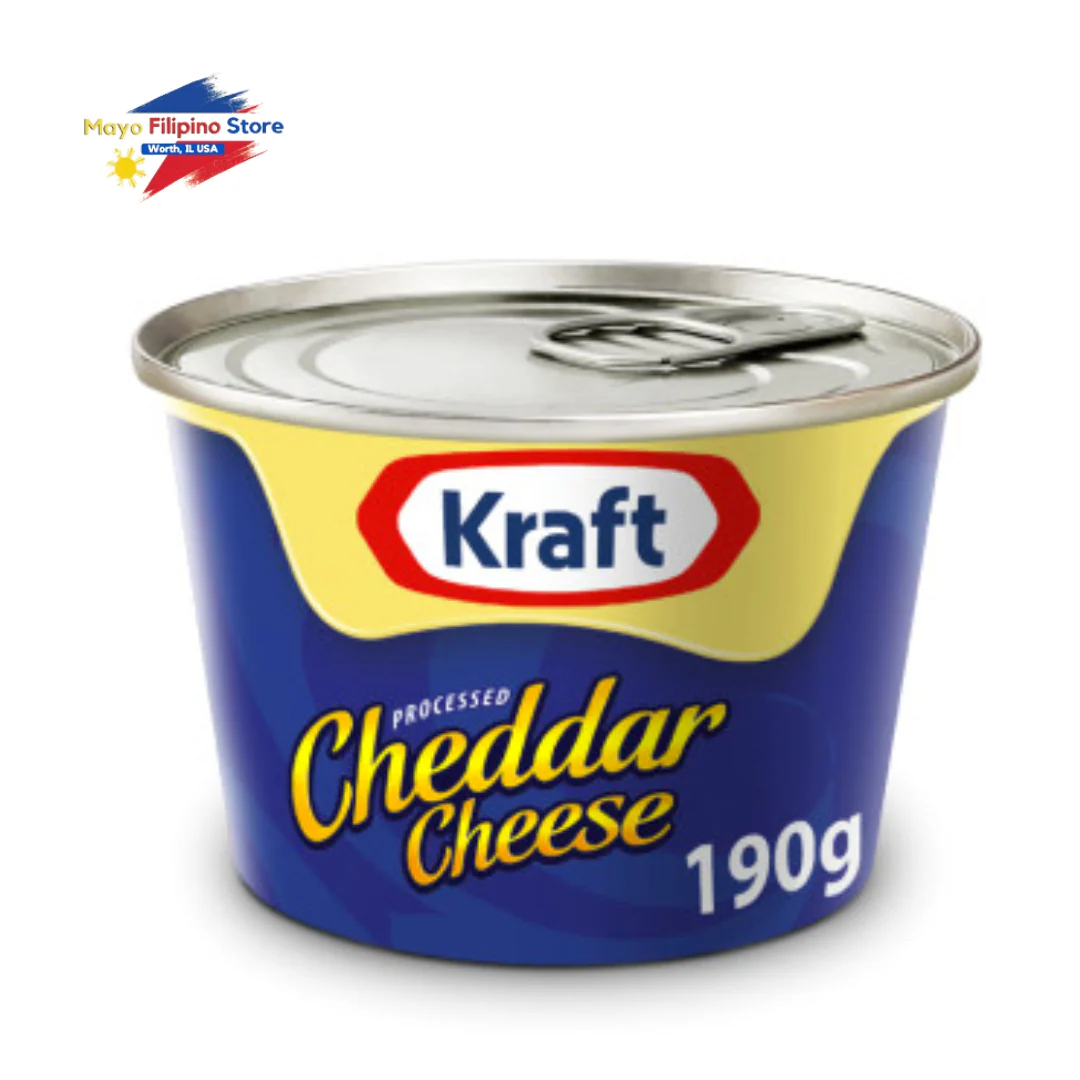 Kraft Cheddar in can 190g