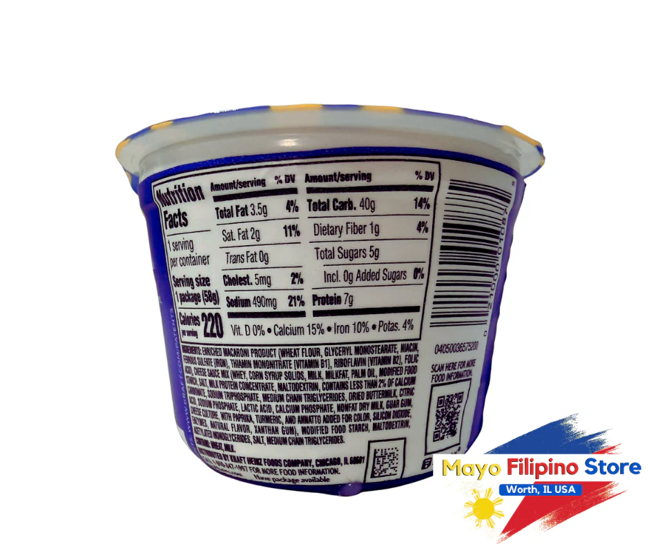 Kraft Mac and Cheese 58g - Image 2