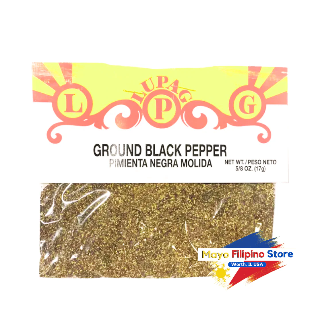 Lupag Ground Black Pepper Pimienta 17g