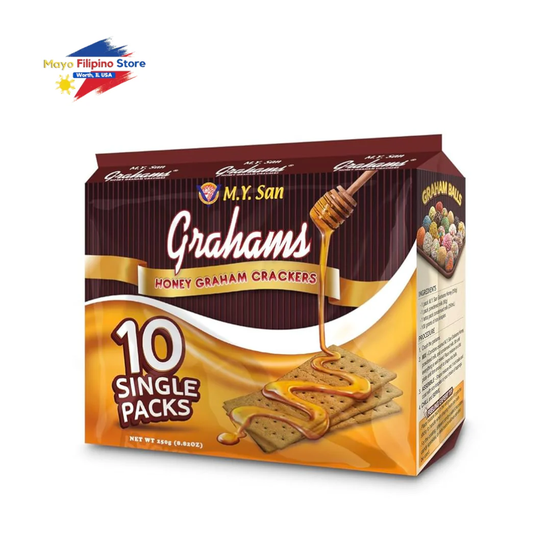 M.Y. San Grahams Honey Grahams Crackers 8.8oz