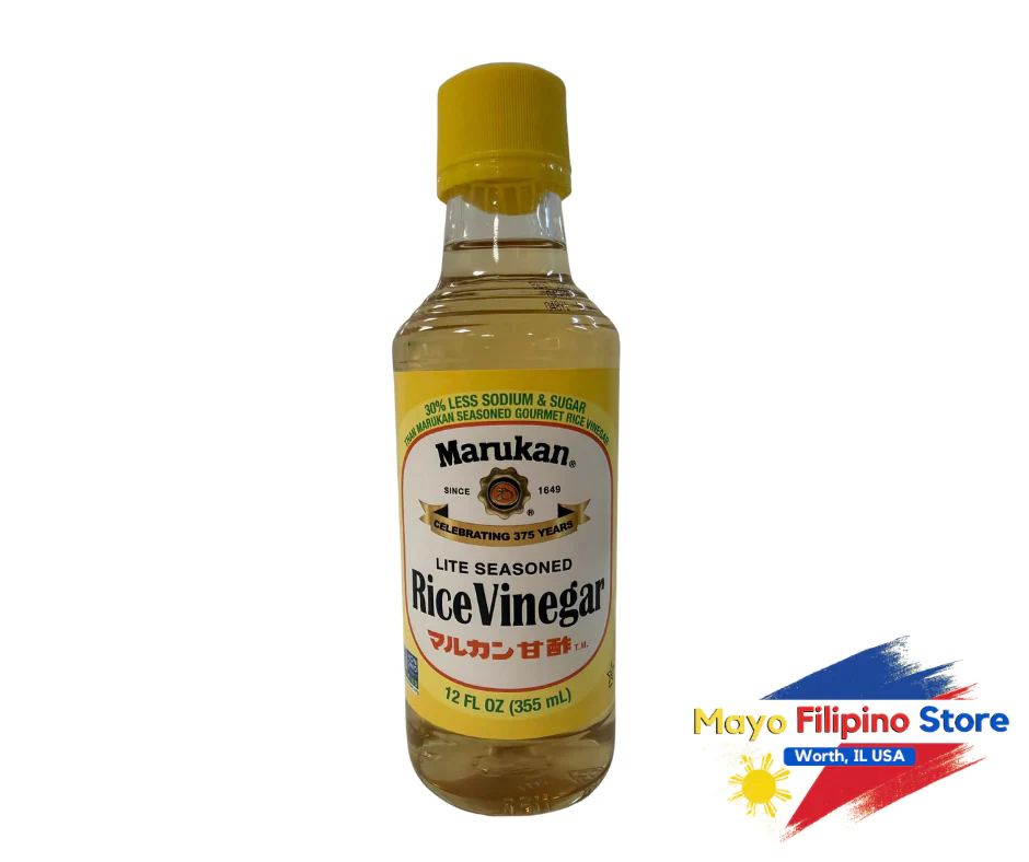 Marukan Rice Vinegar Lite Seasoned 355ml