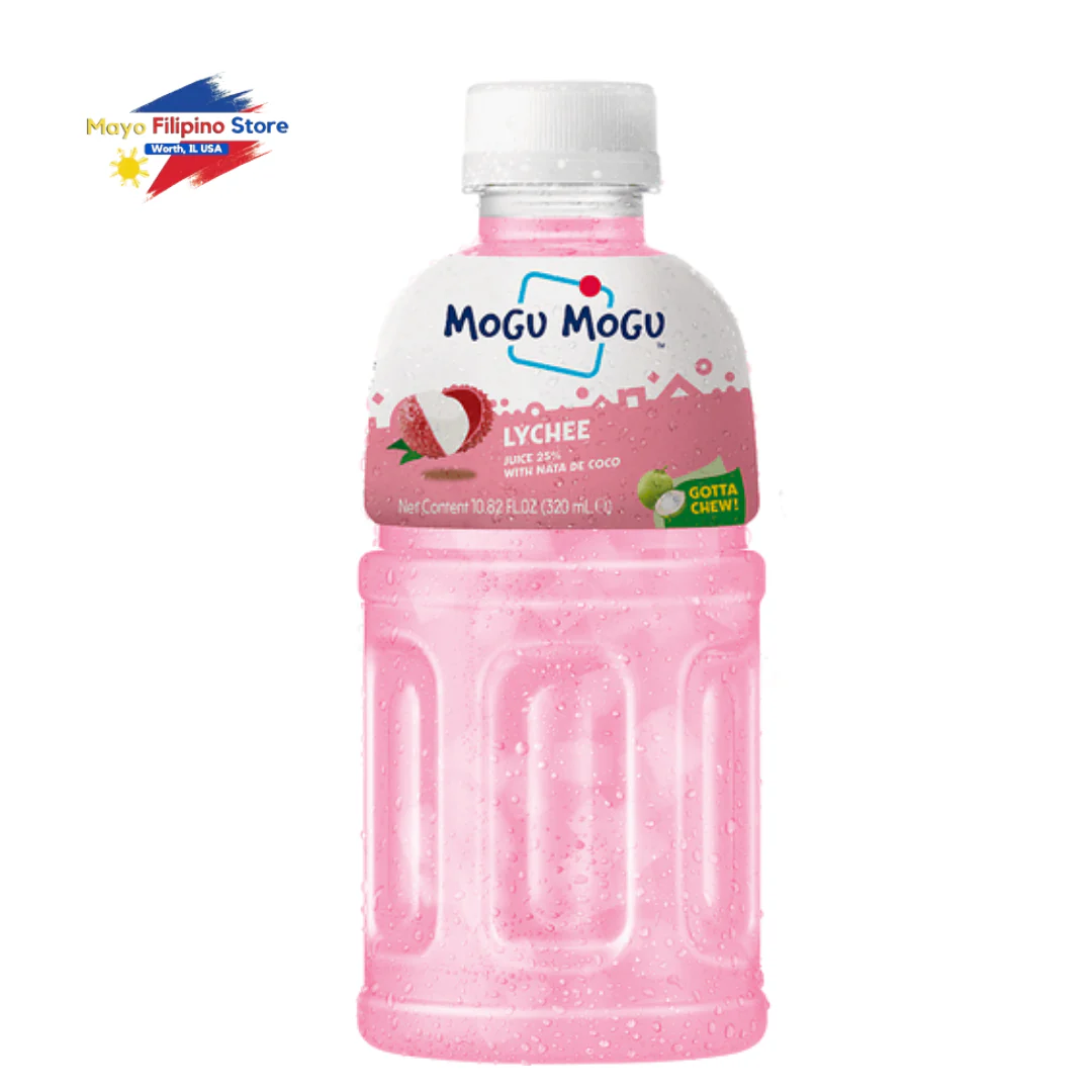Mogu Mogu Lychee Juice Nata 320ml