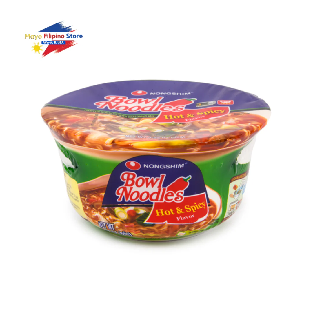 Nongshim Bowl Noodles Hot & Spicy