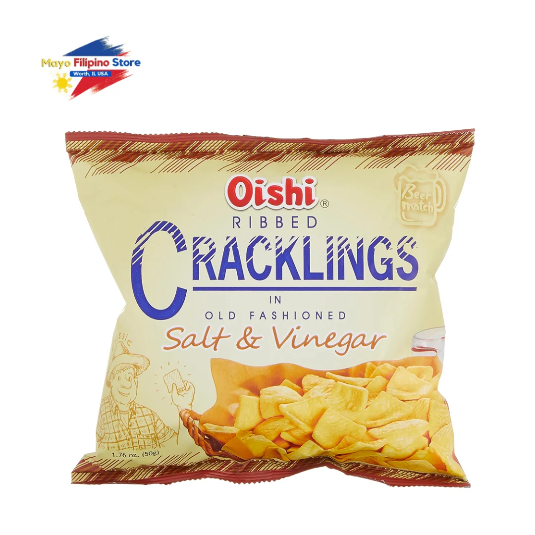 Oishi Beermatch Ribbed Cracklings SV 50g