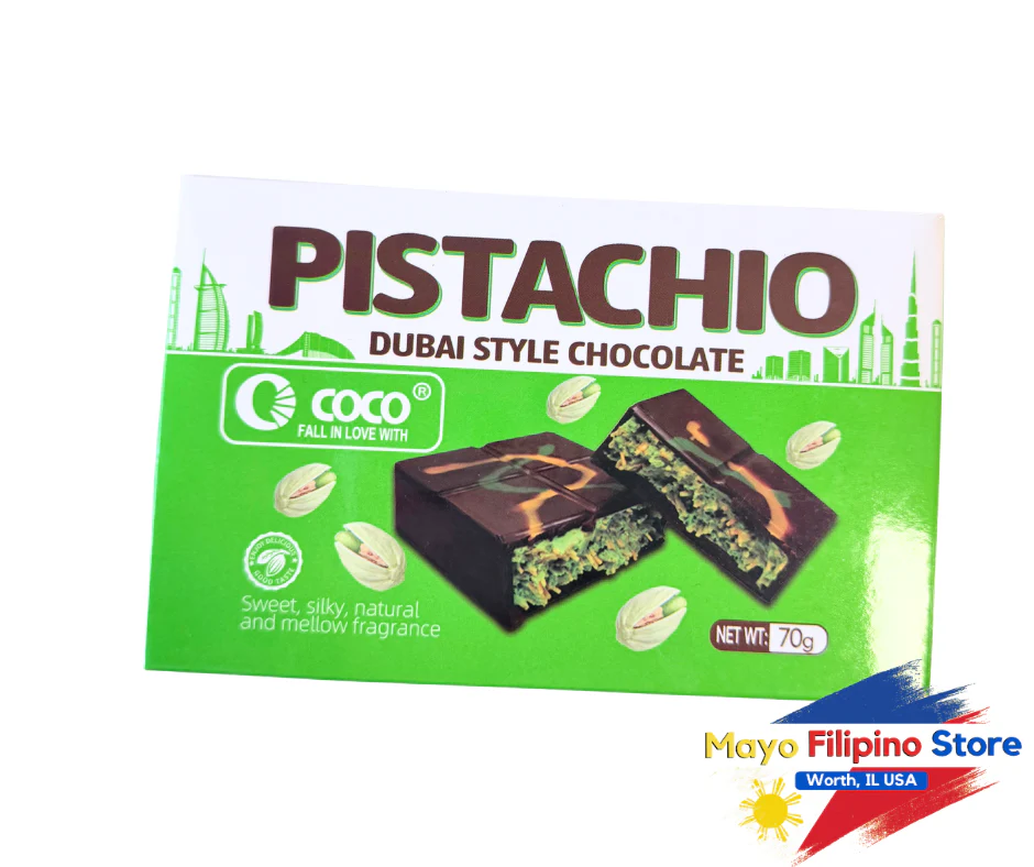 Pistachio Dubai Style Chocolate 70g