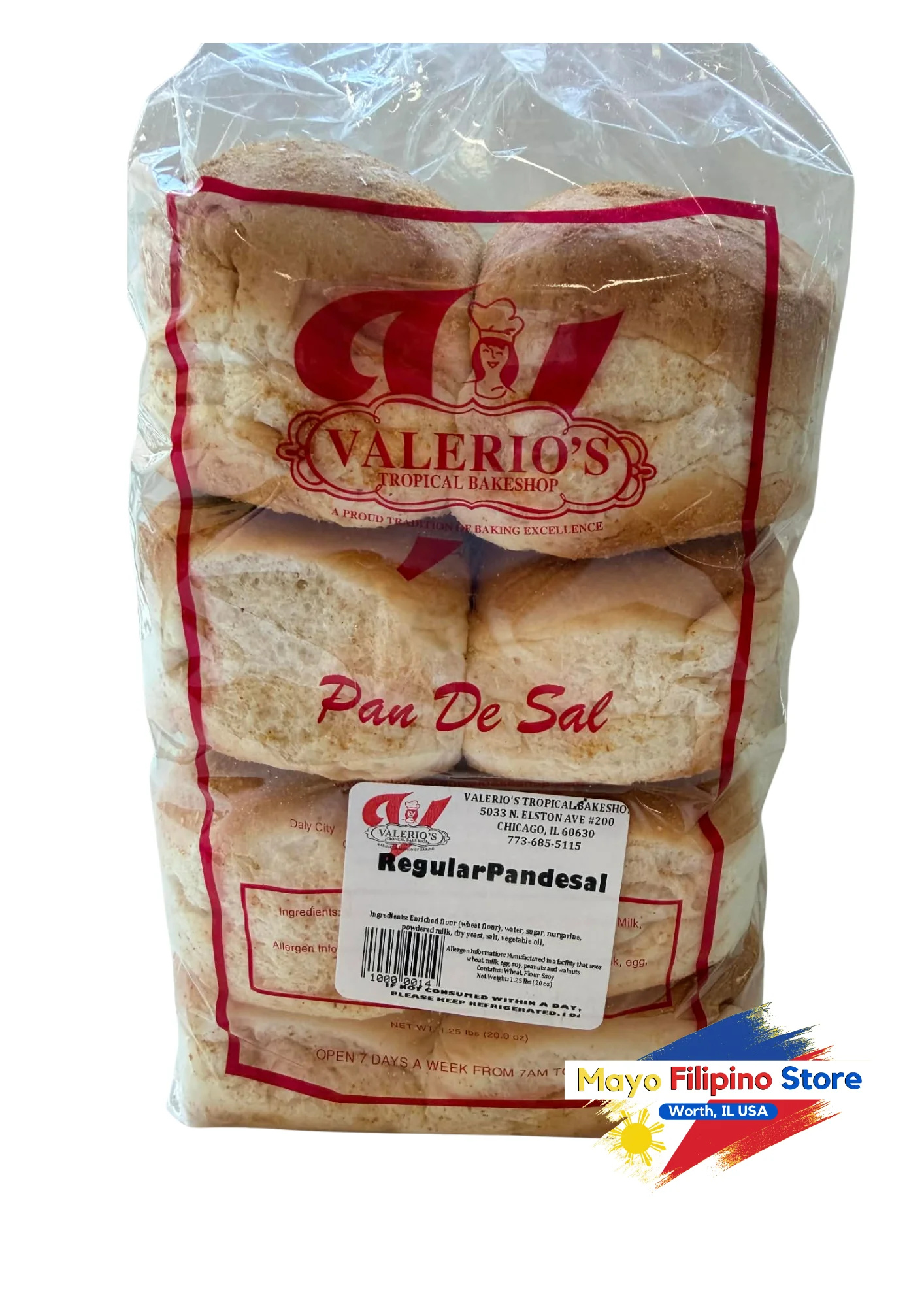 Regular Pan De Sal Valerio's