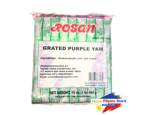 Rosan Grated Purple Yam 16 Oz 454g