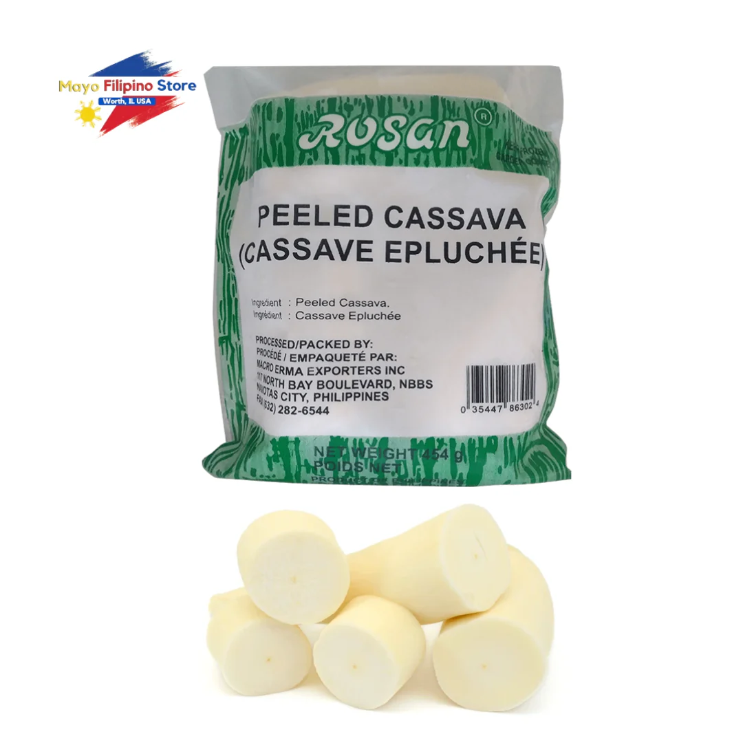 Rosan Peeled Cassava 454g Frozen - Image 2