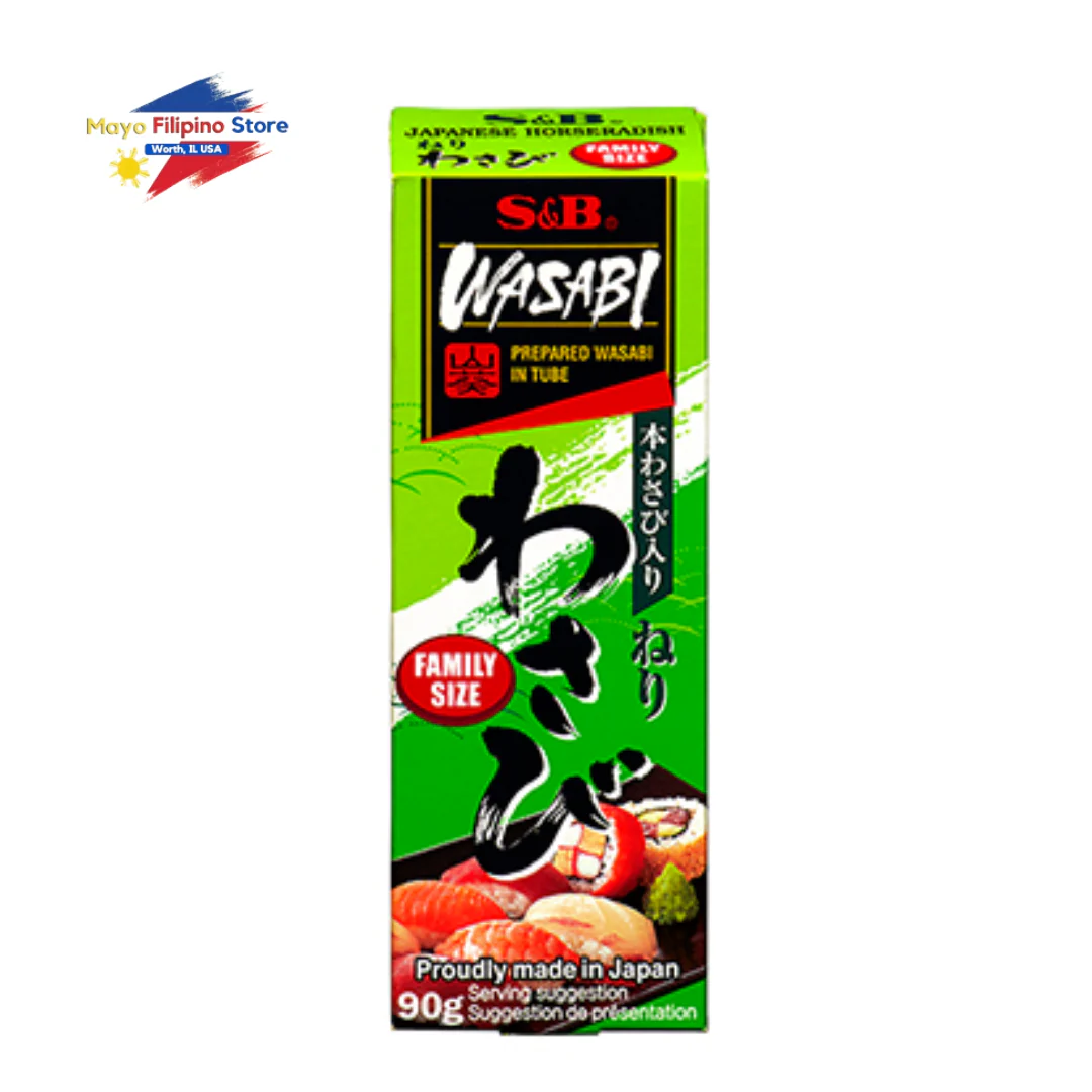 S&B Wasabi In Tube 90g