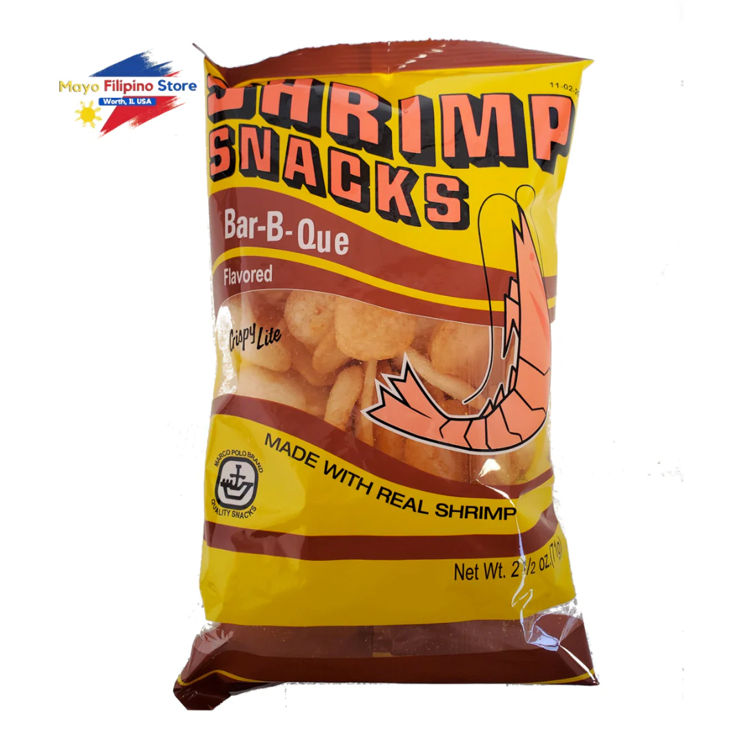 Shrimp Snacks Bar-B-Que Crispy Lite 71g - Image 2