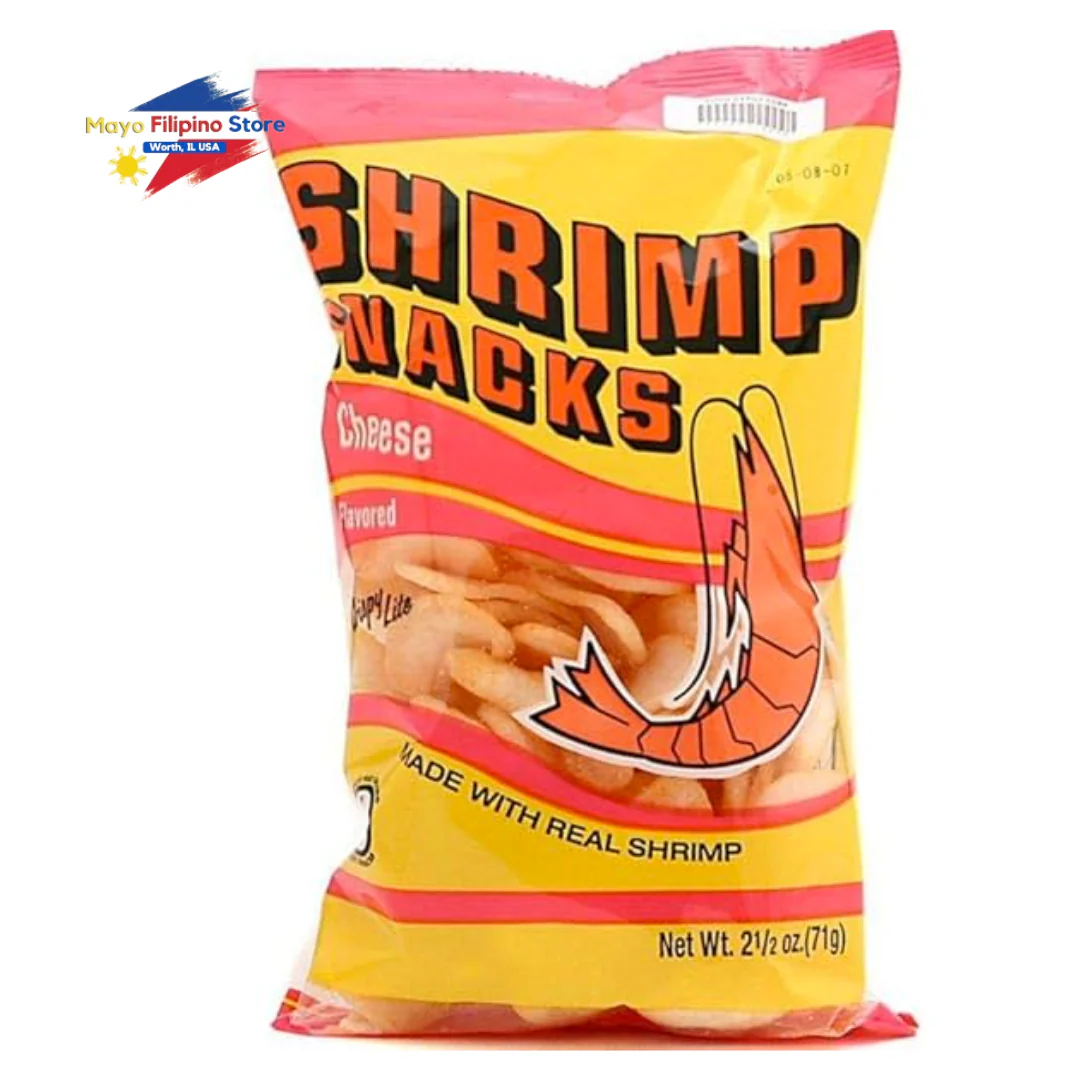 Shrimp Snacks Cheese Crispy Lite 71g