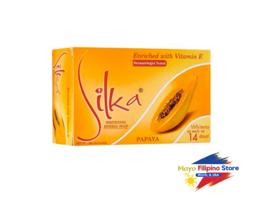 Silka Papaya Soap Orange 135g