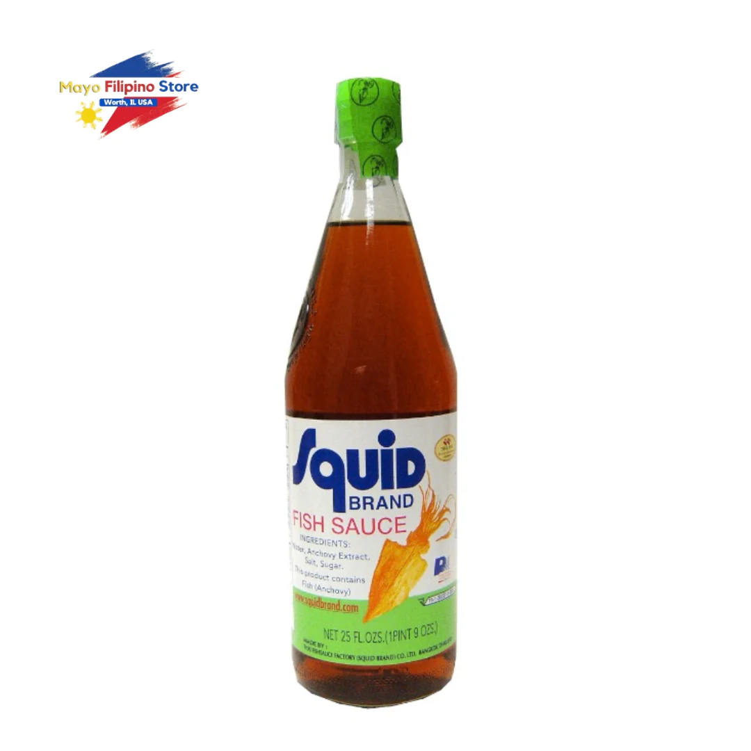 Squid Fish Sauce Glass Bottle 725ml