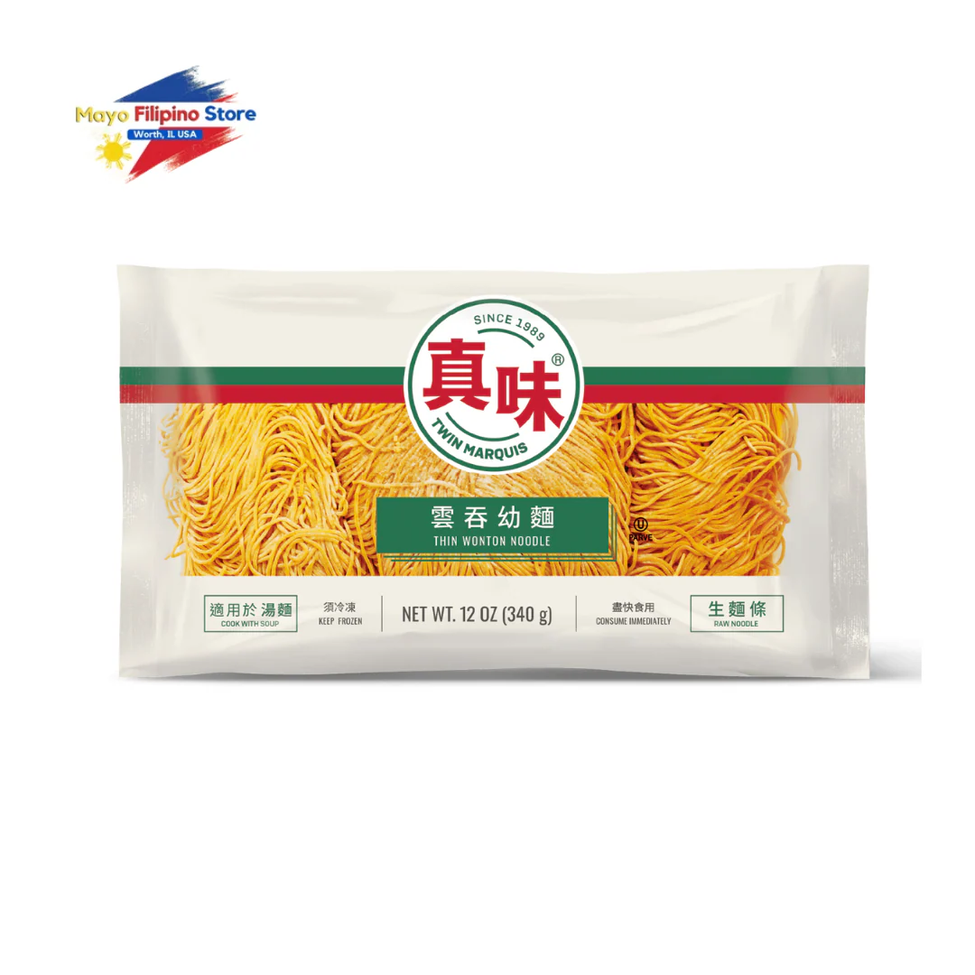 Thin wonton noodle 12oz (twin marquiz)