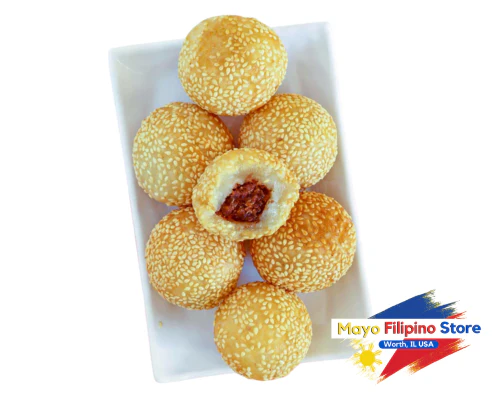 Wei Chuan Buchi Sesame Balls Red Bean 400g - Image 3