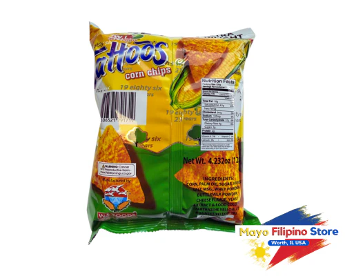 WL Foods Tattoos Corn Chips 120g - Image 2